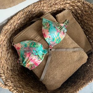 Push up kini top & bottoms